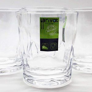 Plastic Cup Break Resistant Tumbler Glasses-Set-6